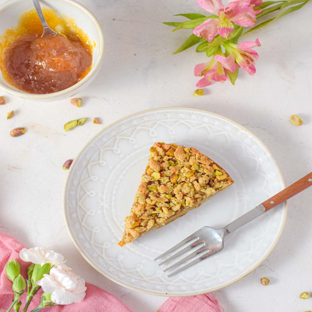 Gluten free, Vegan Apricot Pistachio Bar 3
