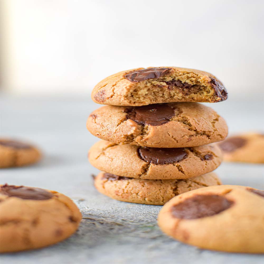 Gluten free, Vegan, Refined Sugar Free Choco chip Cookie1
