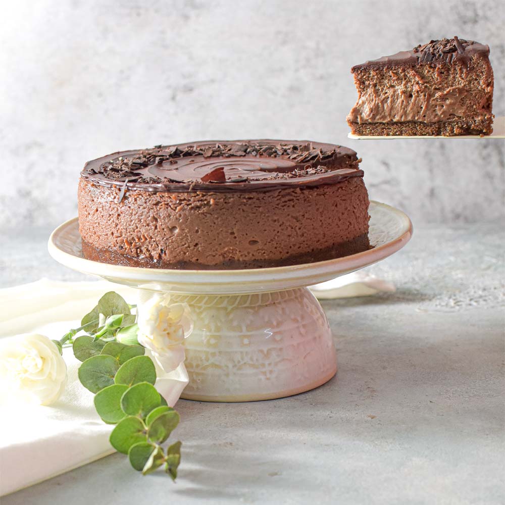 Sugar Free Chocolate Whole cheesecake 2