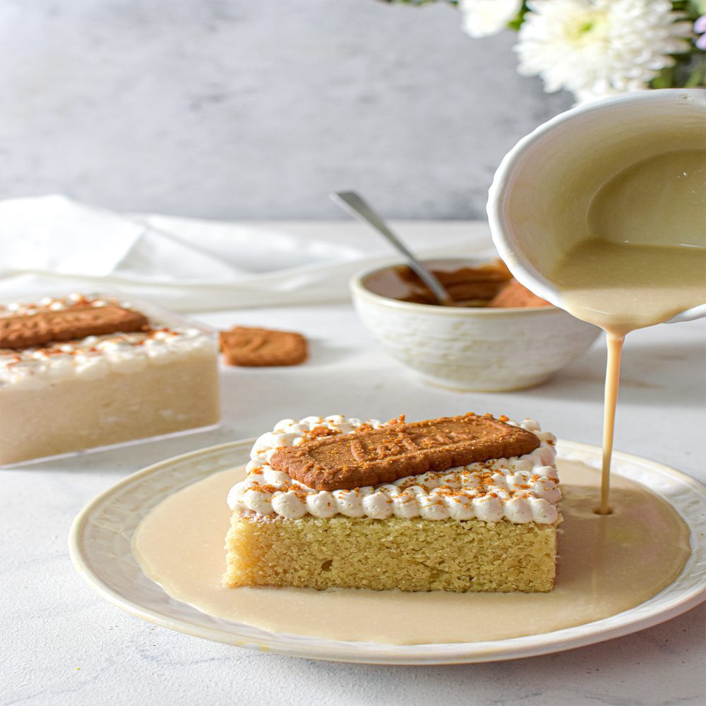 Vegan Biscoff Tres leche 1