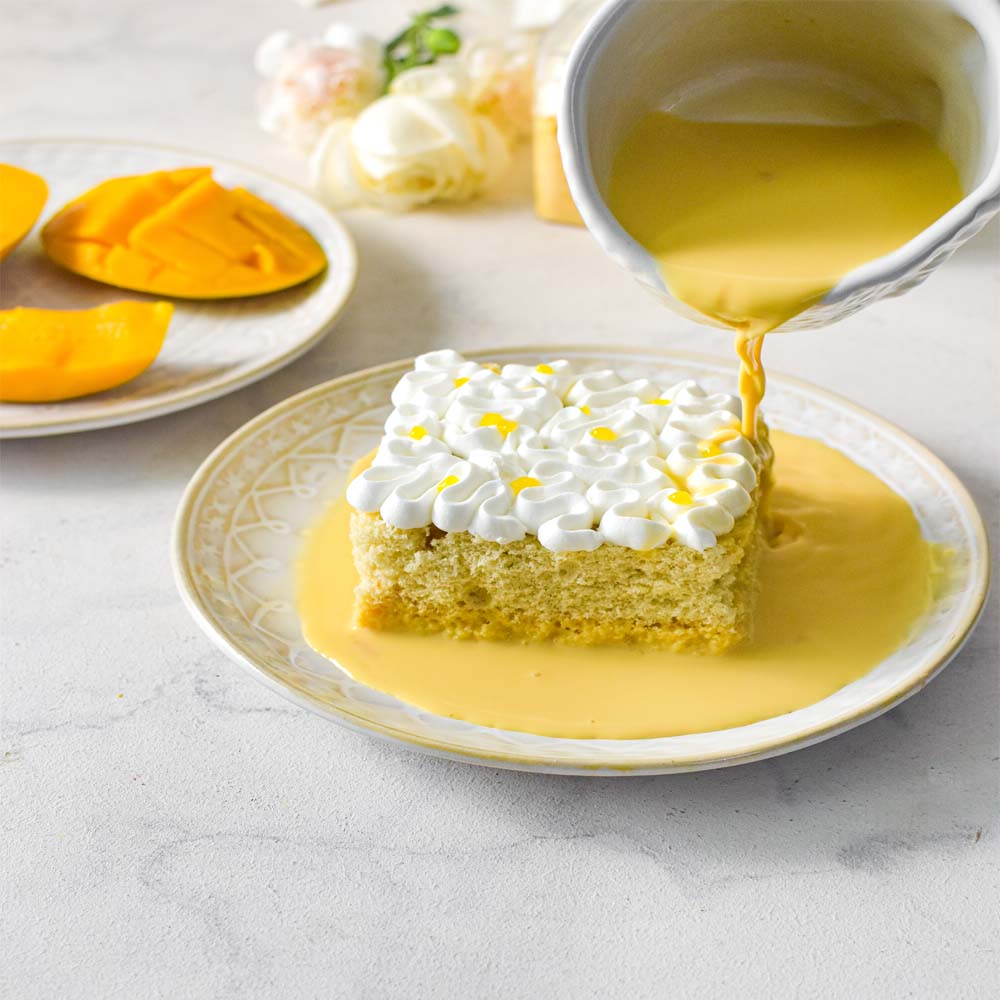Vegan Mango Tres leche1
